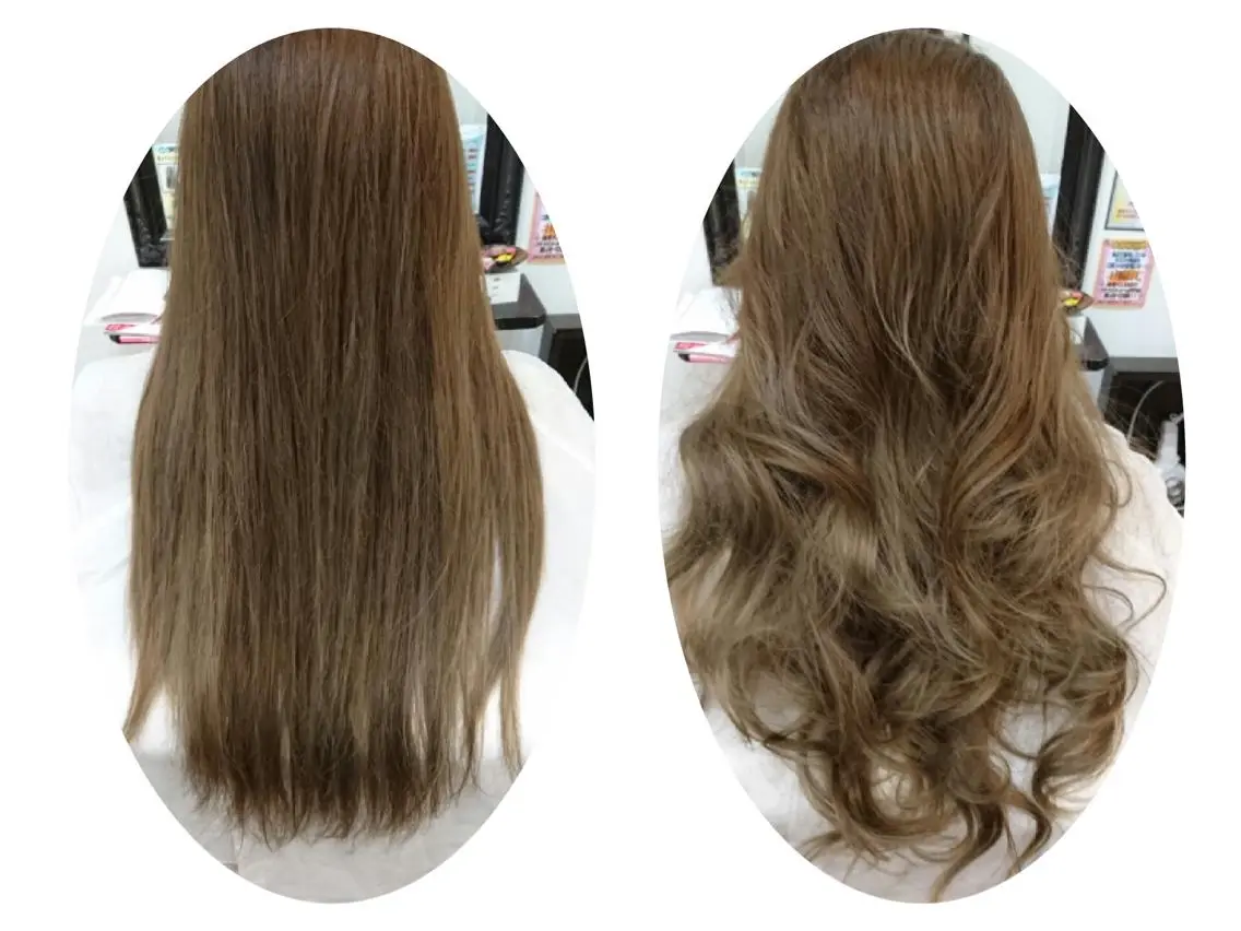 ロング ハイライト ヘアカラー Style Tのヘアスタイル