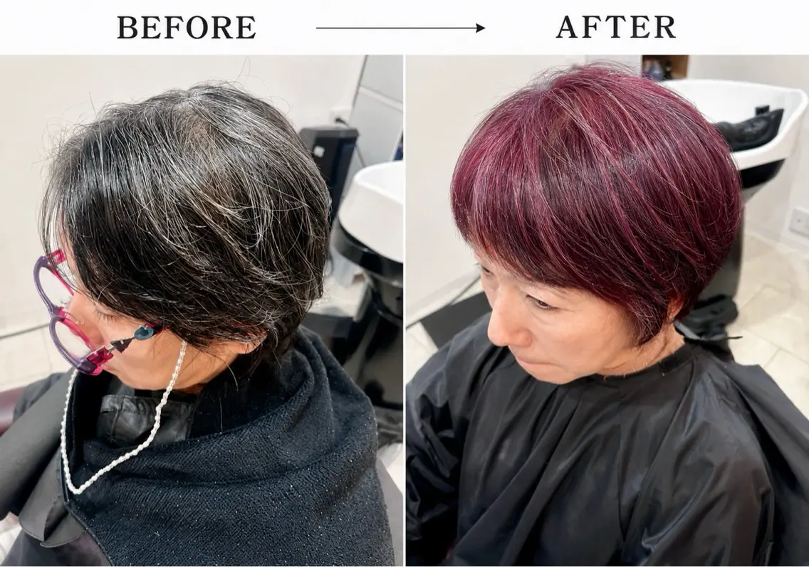 ショート BON sejourのヘアスタイル