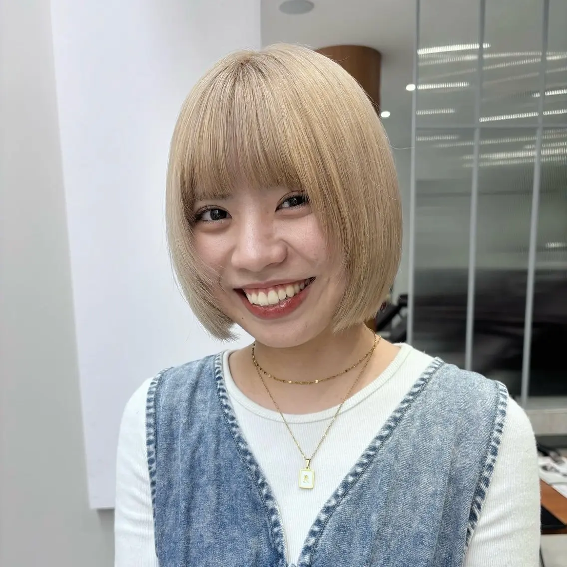 【5名様18時~19時限定‼️】1ブリーチ/リタッチ+髪質改善カラー🌟の写真