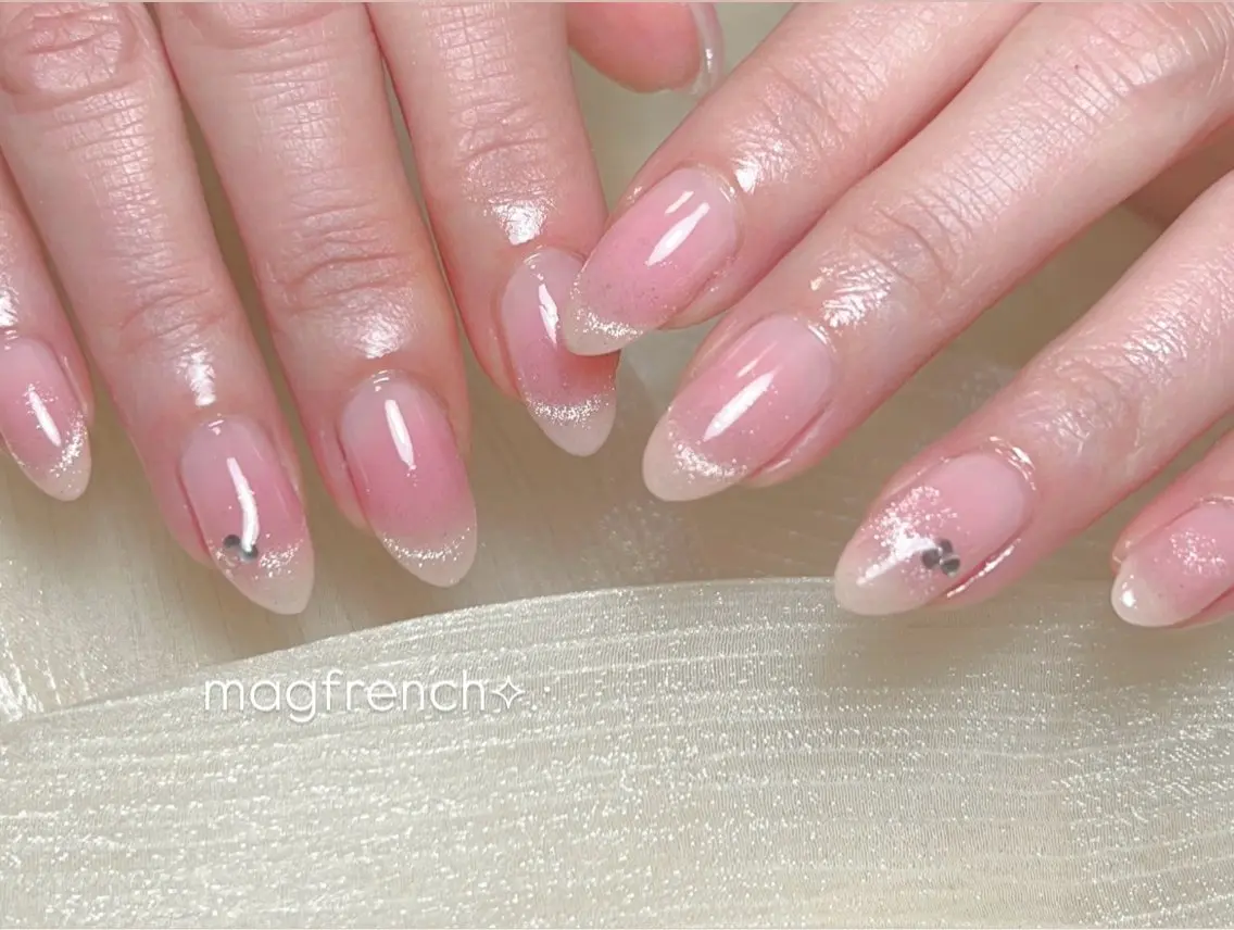 ネイル フレンチネイル ハンドネイル Nail by EN 🪽Amiのネイルデザイン