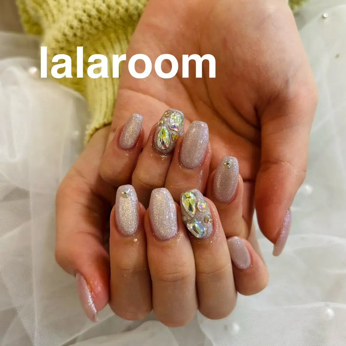 ロング ハンドネイル lala room.のネイルデザイン
