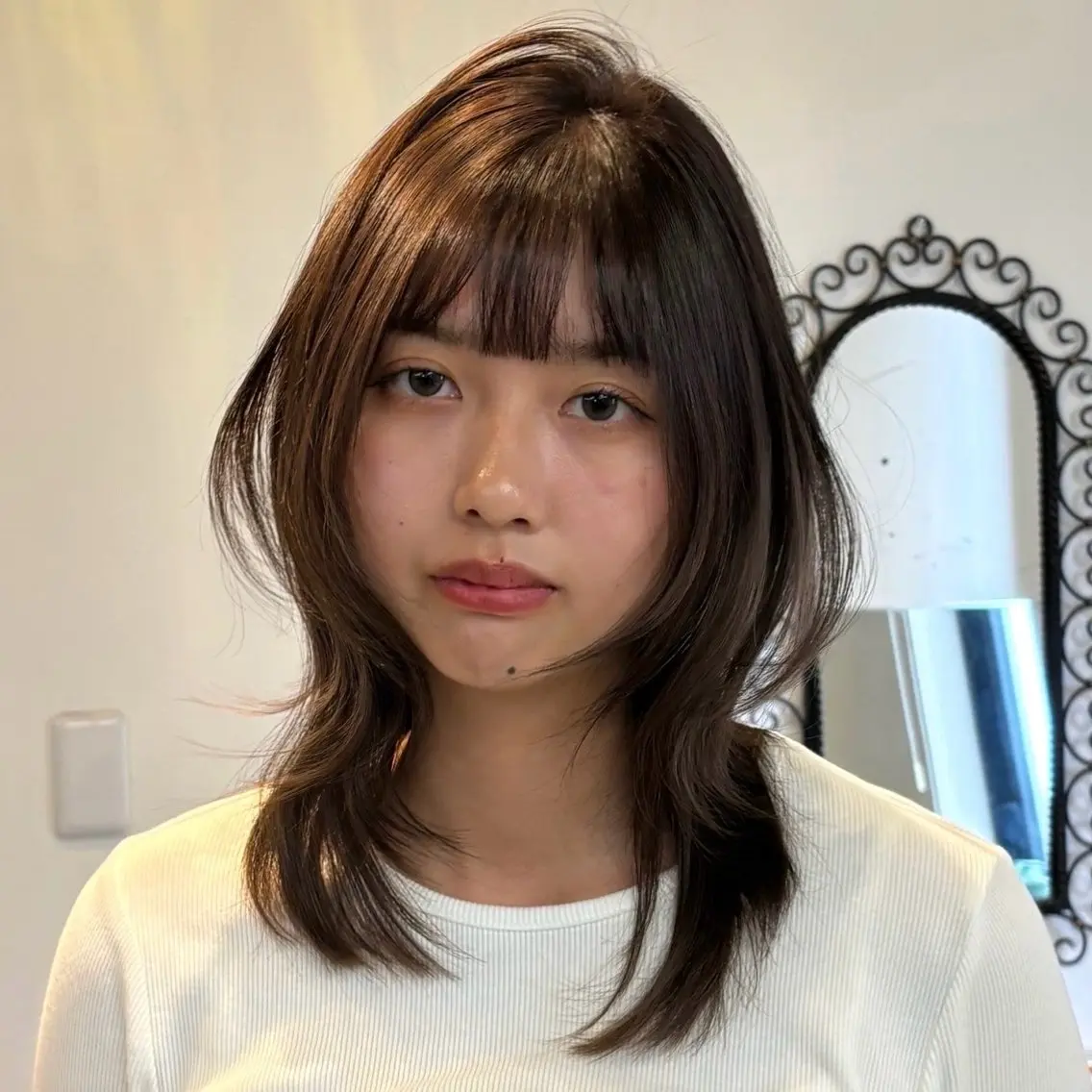 【平日限定53%OFF✨】カット+ワンカラー+トリートメント！の写真