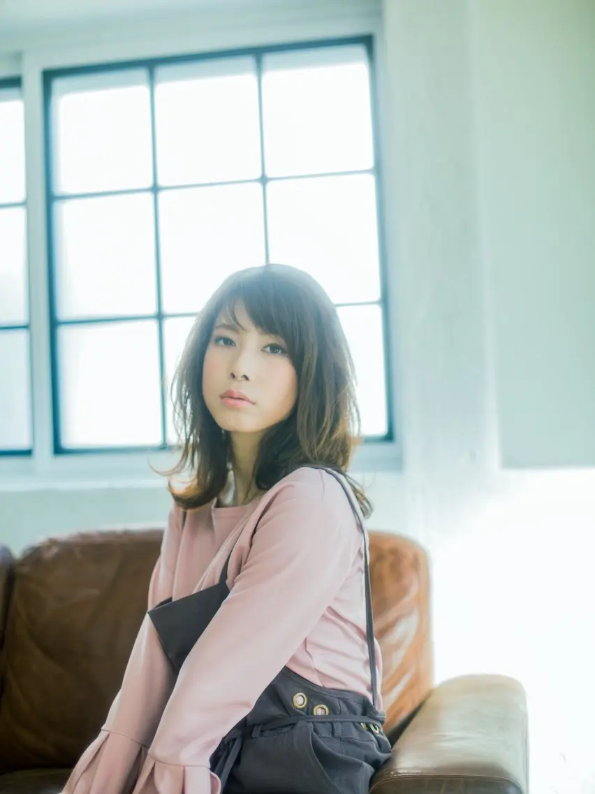 ミディアム 宮里 萌々のヘアスタイル