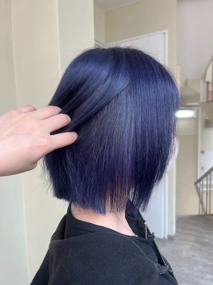 ミディアム カラー ヘアカラー ブリーチカラー🐭♡ moeのヘアスタイル