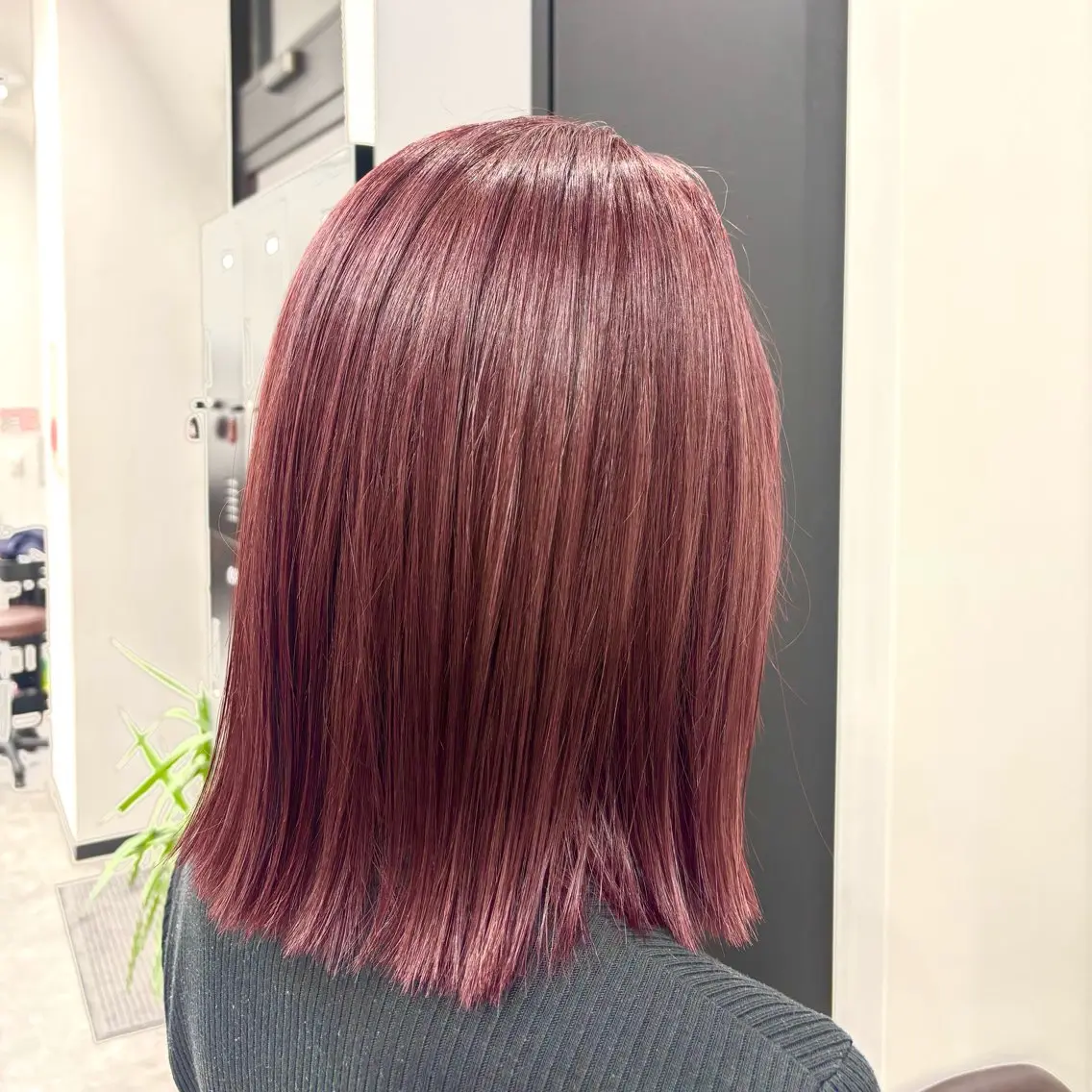 ミディアム カラー ヘアカラー 太田 百合花のヘアスタイル