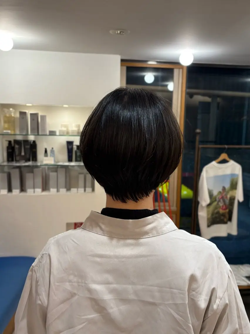 ショート アオキ サキ💫のヘアスタイル