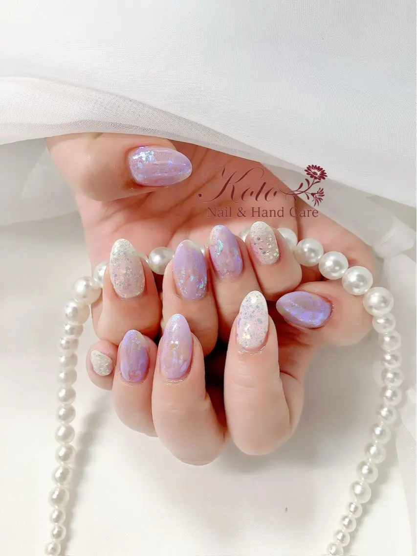 ネイル 長さ出し ジェルネイル 持ち込み ニュアンスネイル 赤色 Nail Salon KOTOのネイルデザイン