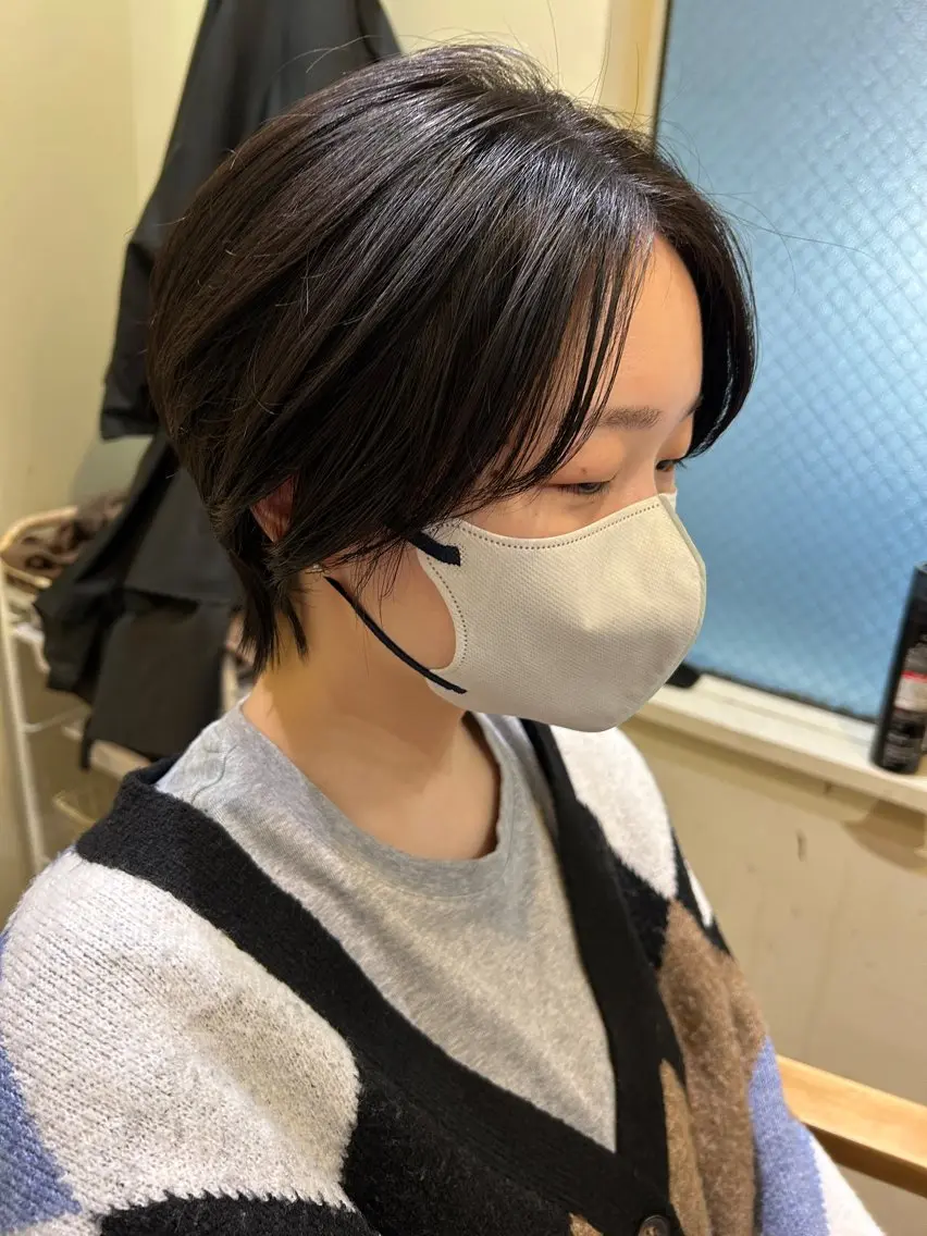 ショート カラー 久木原 ゆりのヘアスタイル
