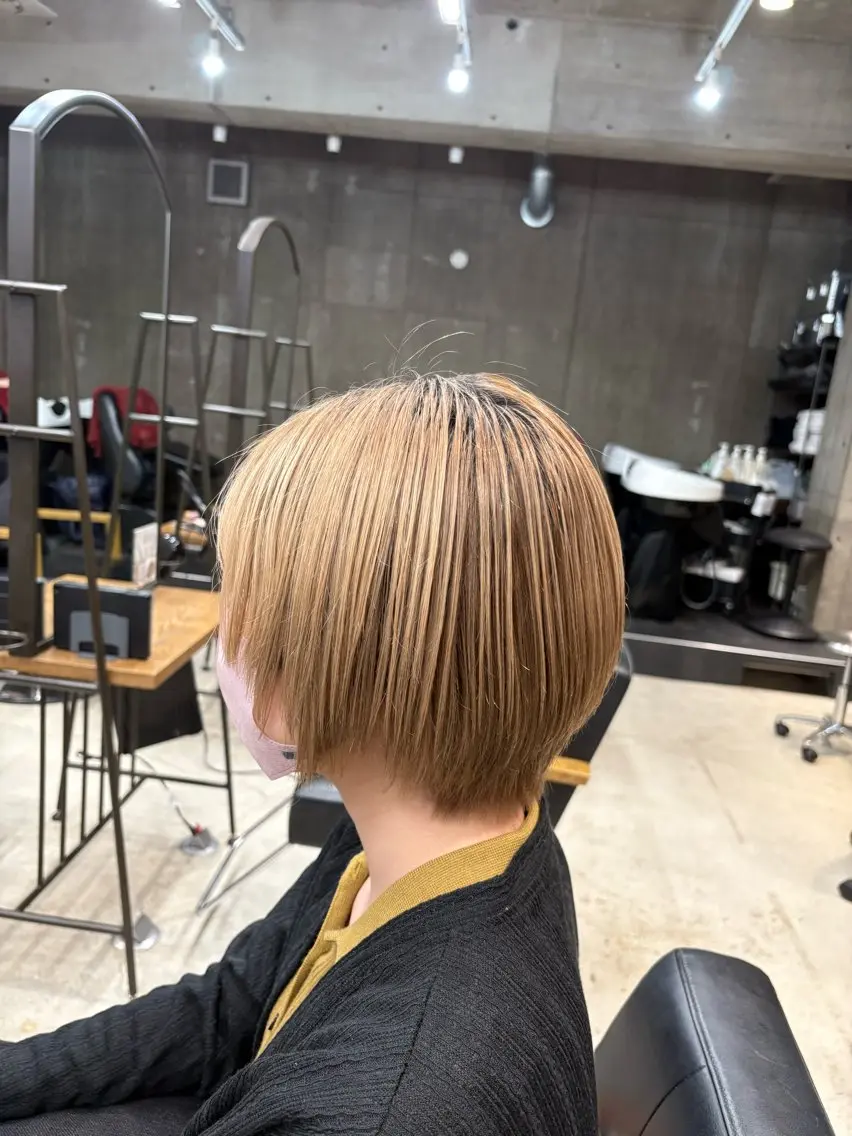 ショート ショートボブ ボブ 顔周りカット レイヤーカット 似合わせカット Koya ショート/ボブのヘアスタイル