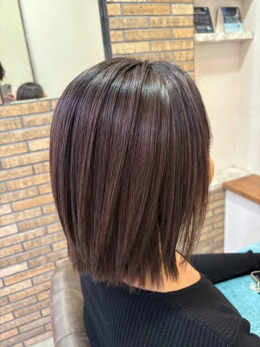 ショート カラー ヘアカラー ショート・パーマ・デ ザインカラー/むつみのヘアスタイル