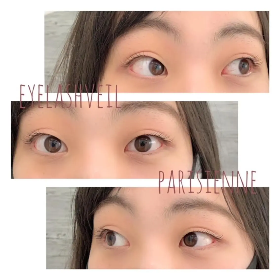 マツエク・マツパ パリジェンヌラッシュリフト Veil ayakaのマツエク・マツパデザイン