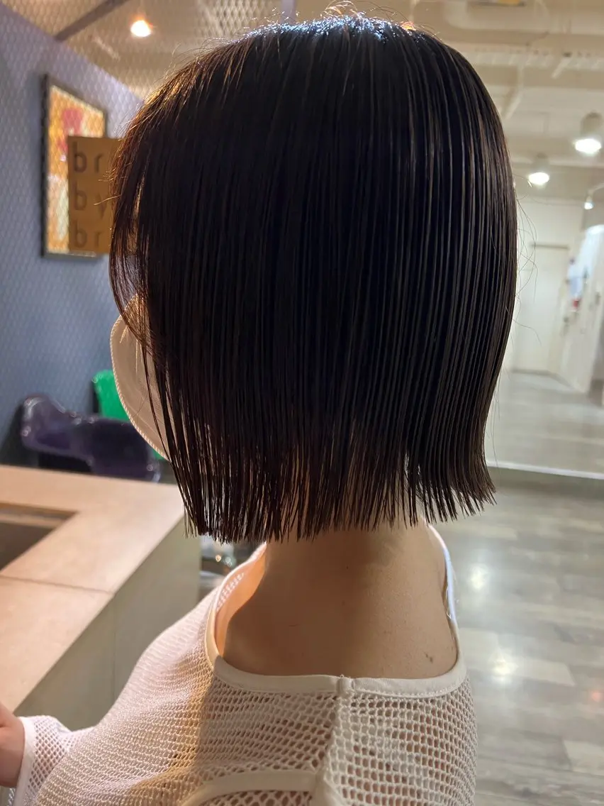 ショート 外ハネヘア yuuna. 🪽のヘアスタイル
