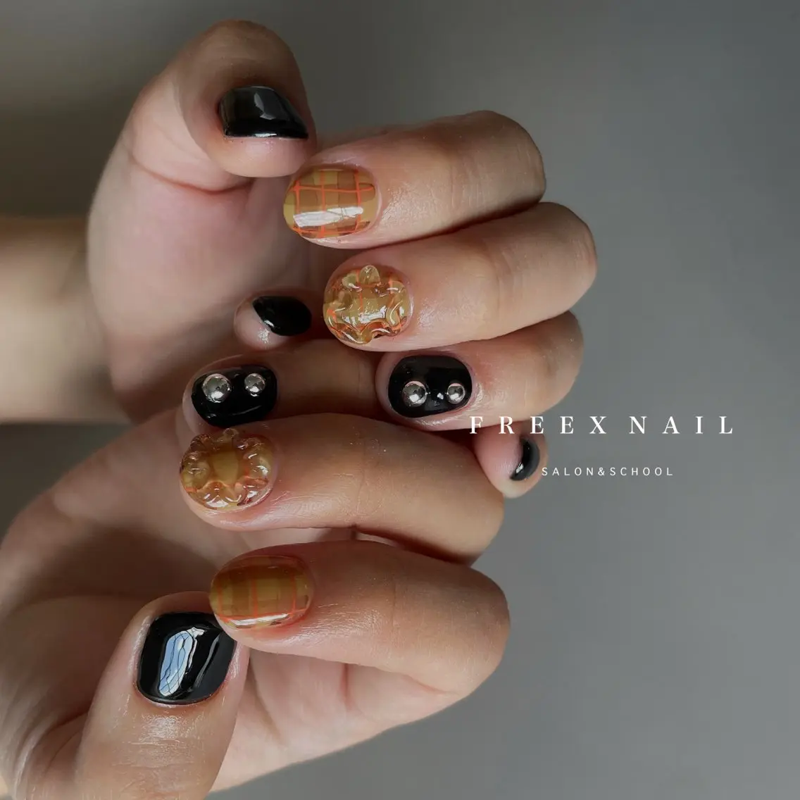 ネイル ハンドネイル ハンドケア freex nail /ニュアンス/個性派のネイルデザイン