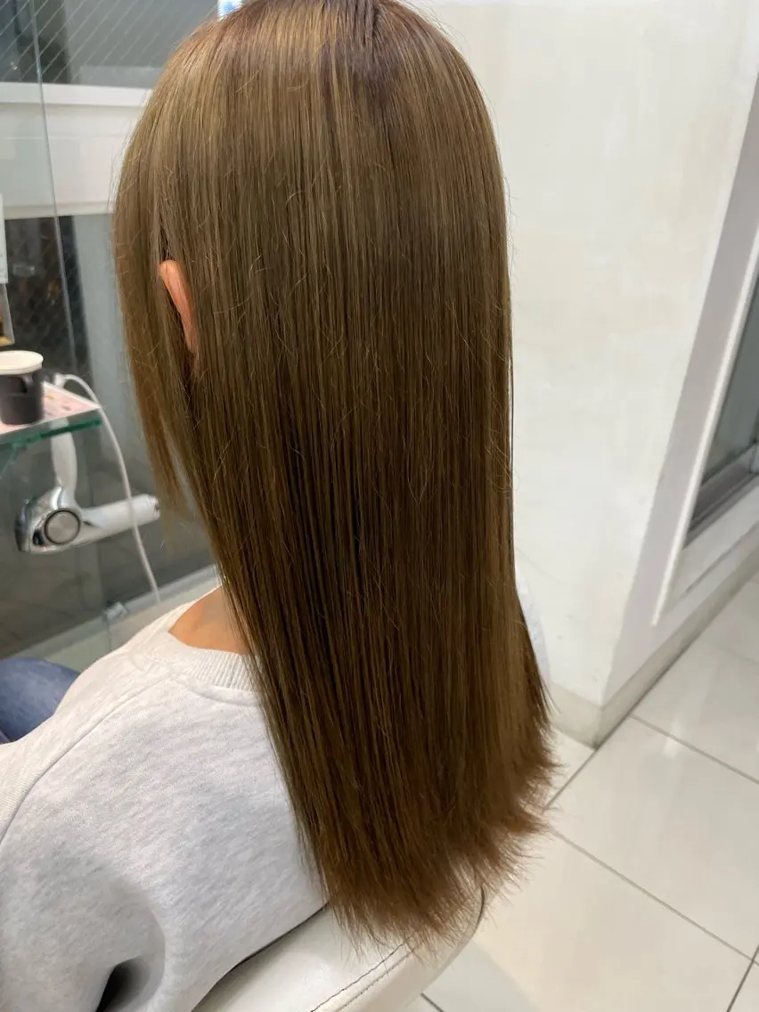 カラー ヘアカラー トリートメント ゆうな🎀hair& eyelash🎀のマツエク・マツパデザイン
