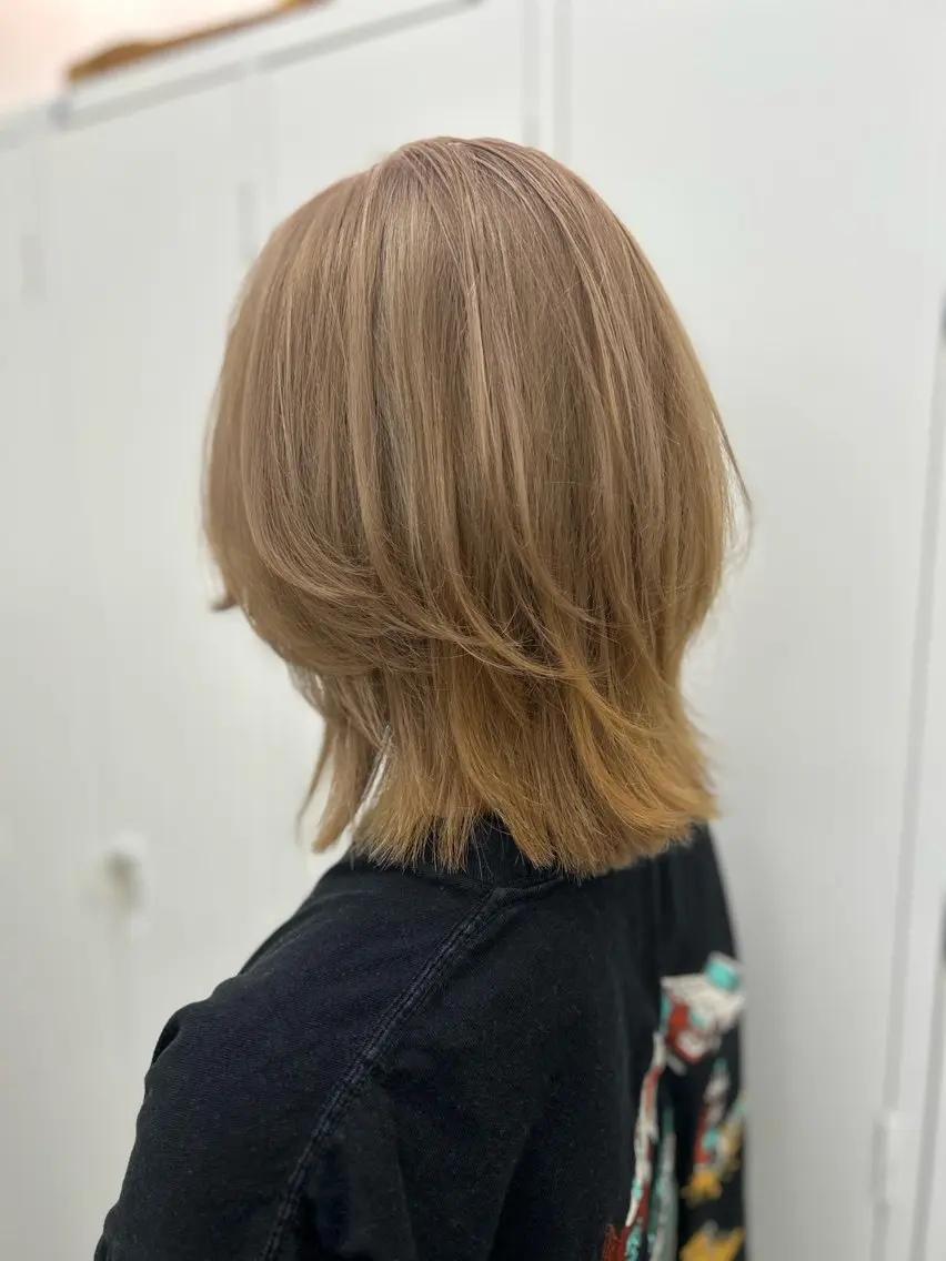 ミディアム ❄️透明感カラー❄️ メンズ✂️TOWAのヘアスタイル