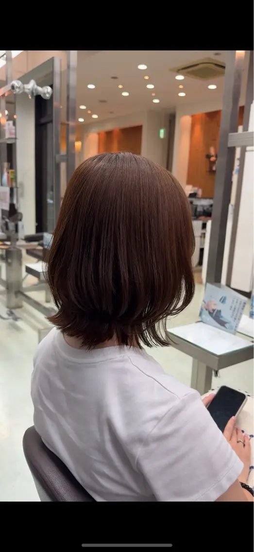 ミディアム くびれヘア カット 小芝涼介/レイヤー /メンズパーマ✂️のヘアスタイル