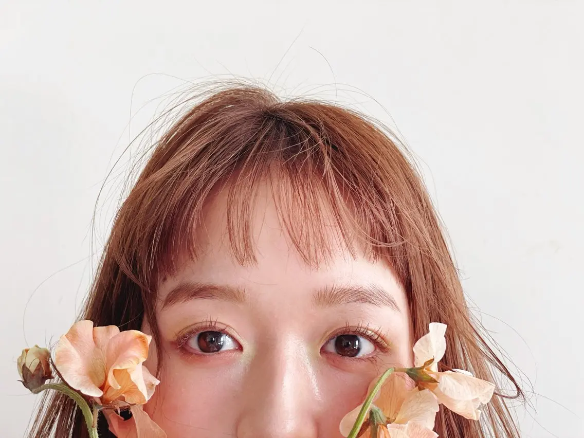 【お出かけ前に♡】サクッと前髪カット✂️✂️✂️の写真