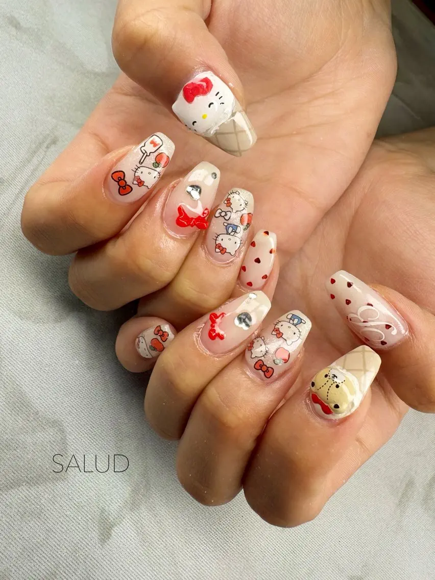 ネイル ハンドネイル Nail Salon SALUDのネイルデザイン
