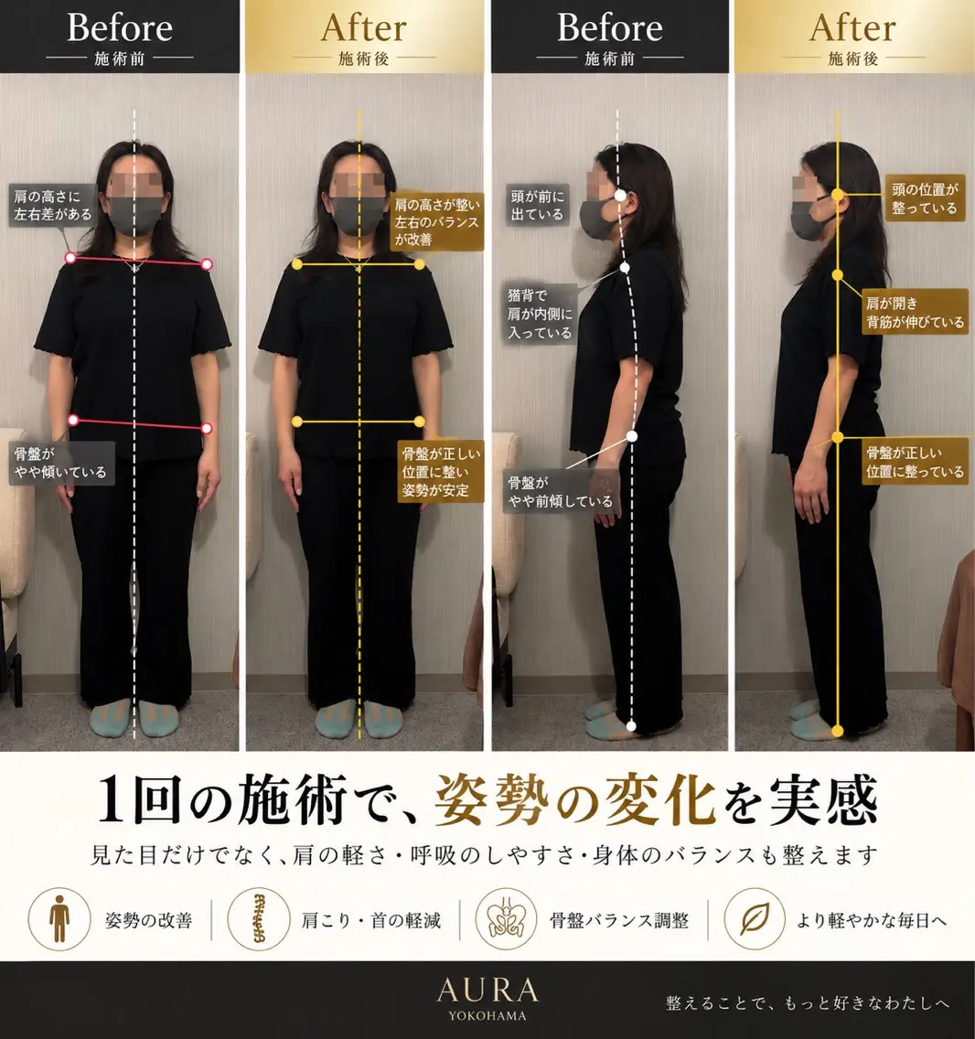 エステ リラク 美容整体サロン AURA関内のエステ・リラクイメージ