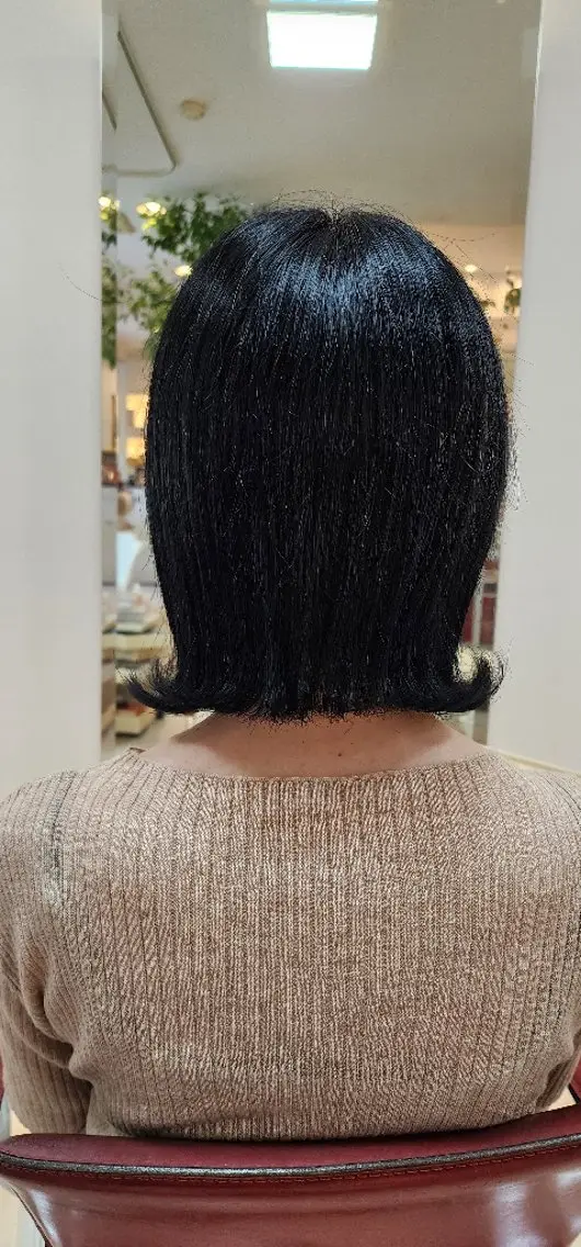 ミディアム カラー hairmake Juinのヘアスタイル