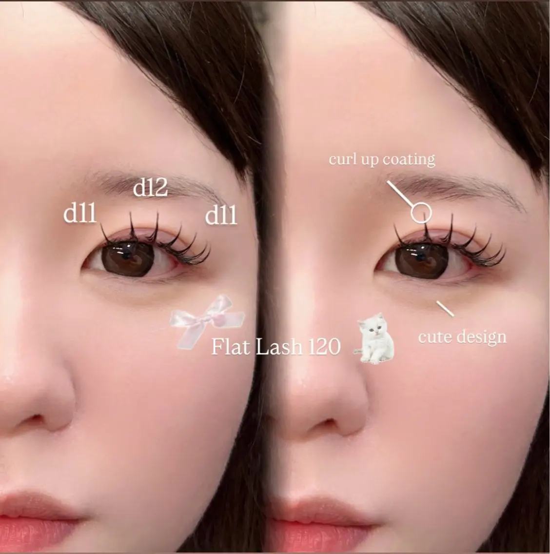 【 🩰ྀིフラット100本 🩰ྀི束感コーティング付  】オフ無料 LEDエクステ変更可能◎の写真