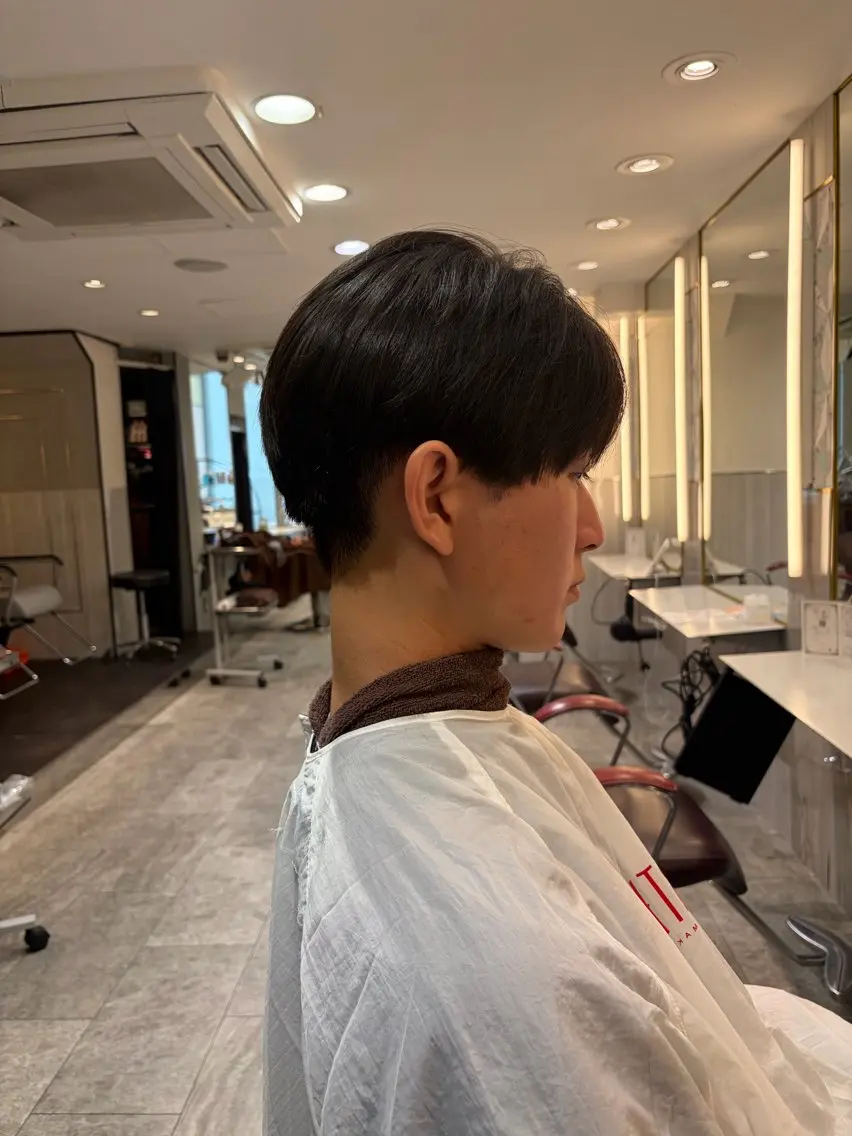 メンズ earth銀座 青山🩵のヘアスタイル