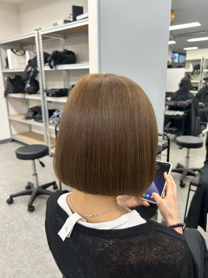 ロング カラー ヘアアレンジ メンズ ヘアカラー さくら🍒 暖色カラー/髪質改善のヘアスタイル