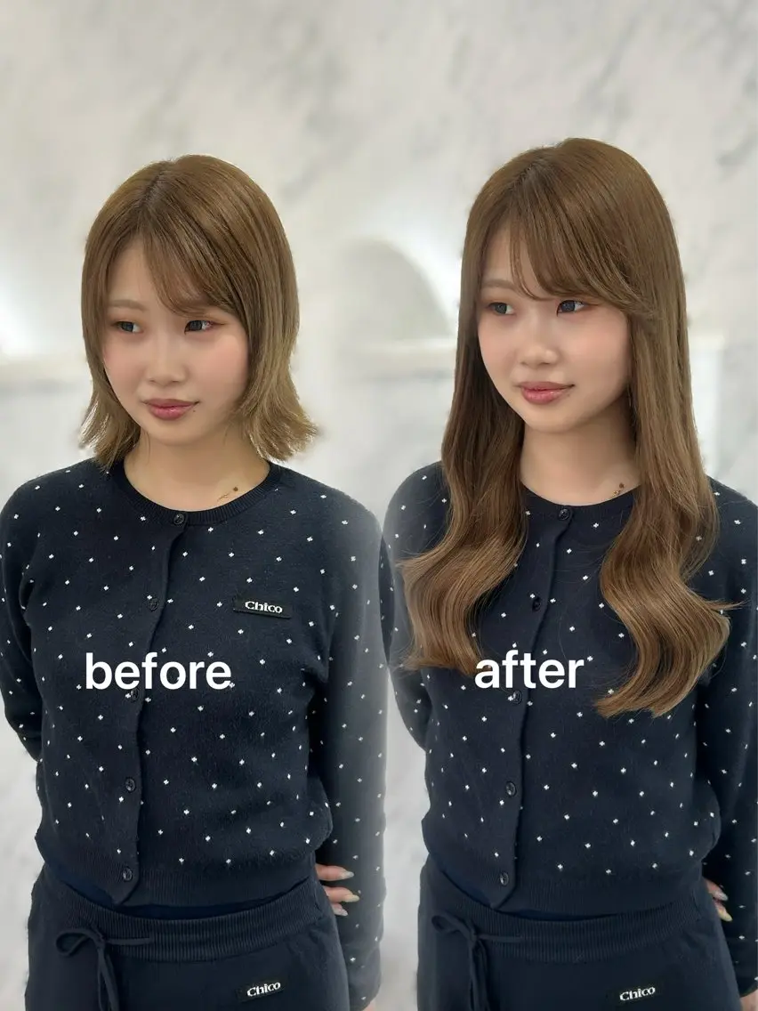 ロング エクステ 🩵ララモアナ nazu🩵のヘアスタイル