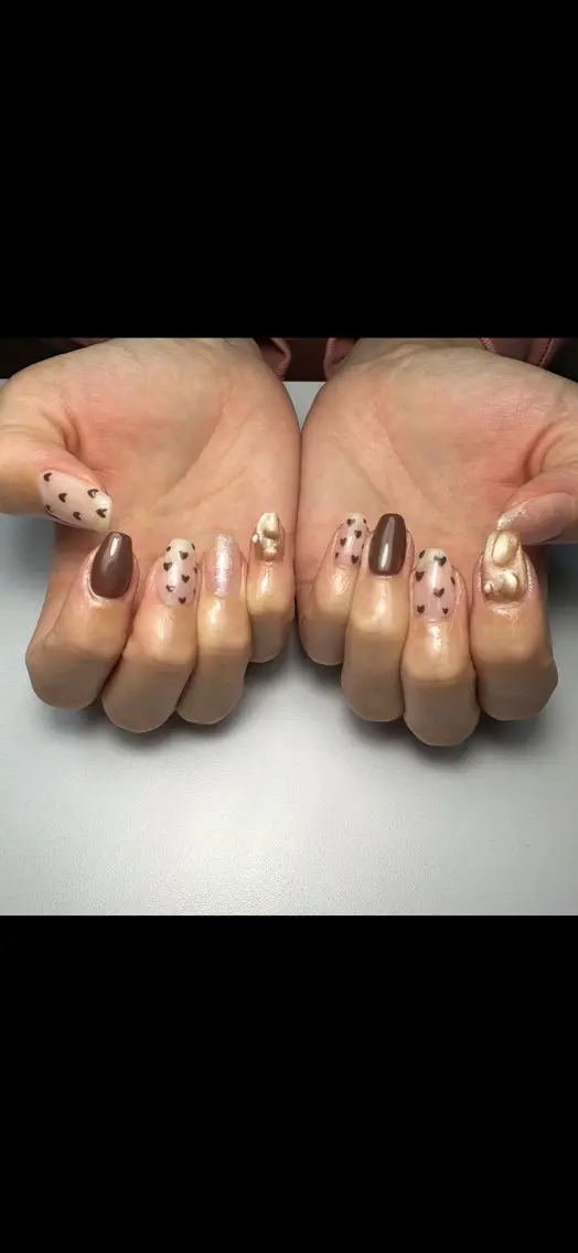 ネイル 持ち込み 自爪育成ネイリスト✨ Mokaのネイルデザイン