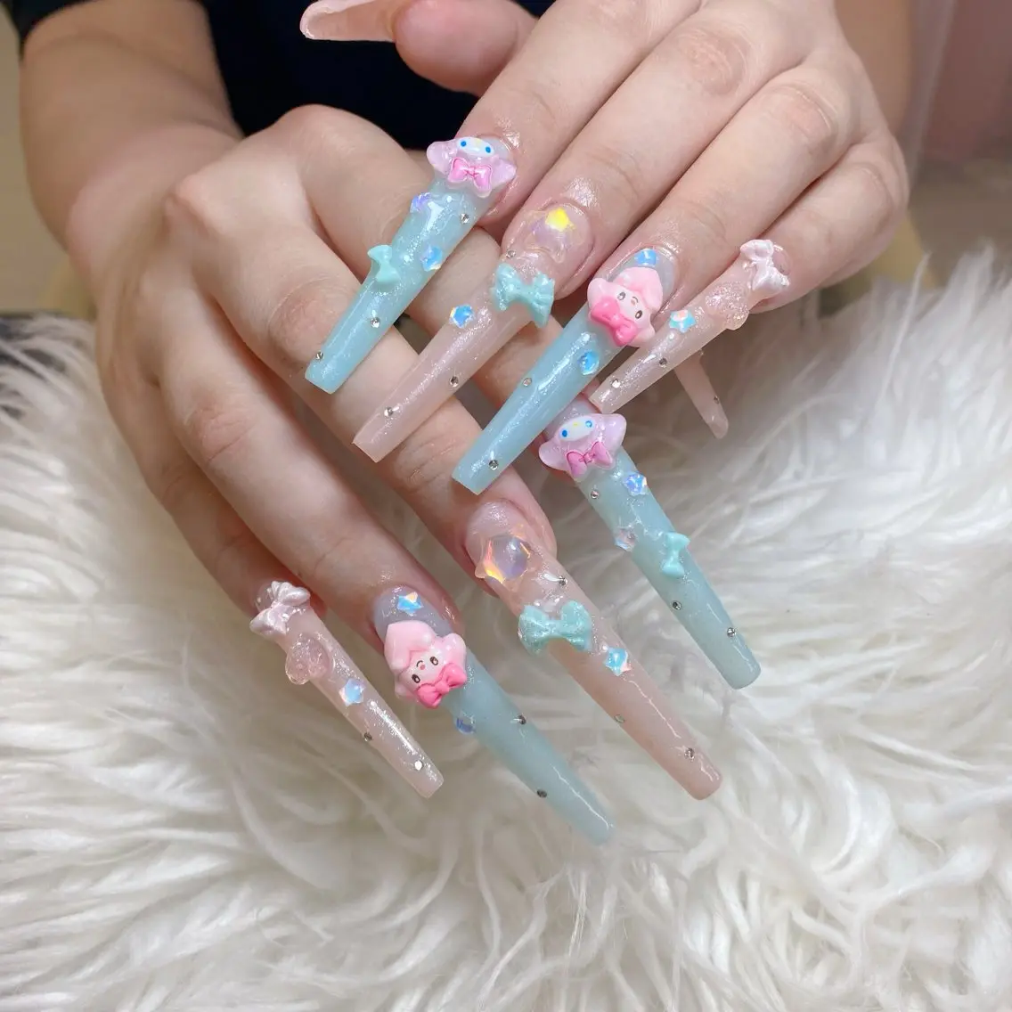 ネイル ハンドネイル ANH NAIL ゴテゴテ専門店💎のネイルデザイン