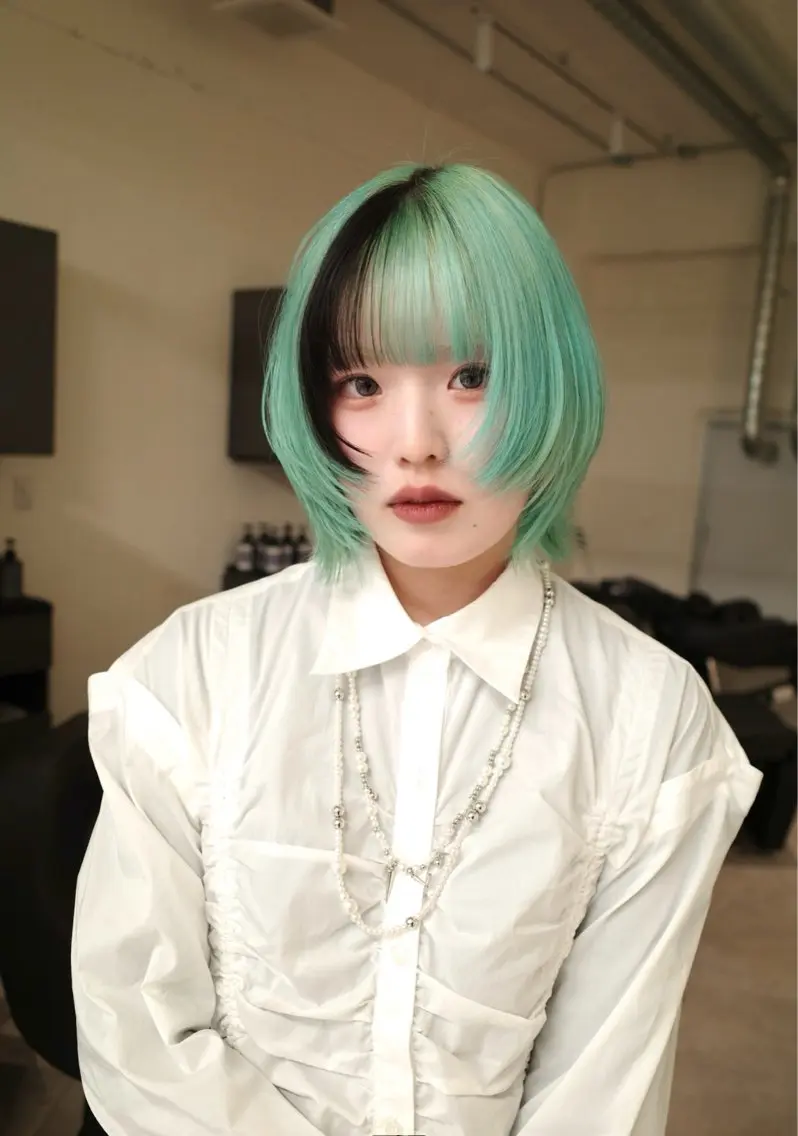 ミディアム ボブ レイヤーカット ✂️カットモデル✂️ /しょうのヘアスタイル