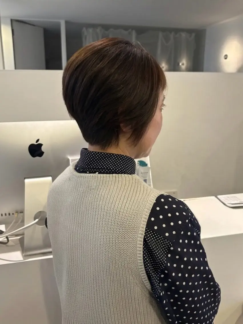 カット《 ショートの方限定 ⁺⊹》＋Aujua2stepトリートメント💇🏻‍♀️の写真