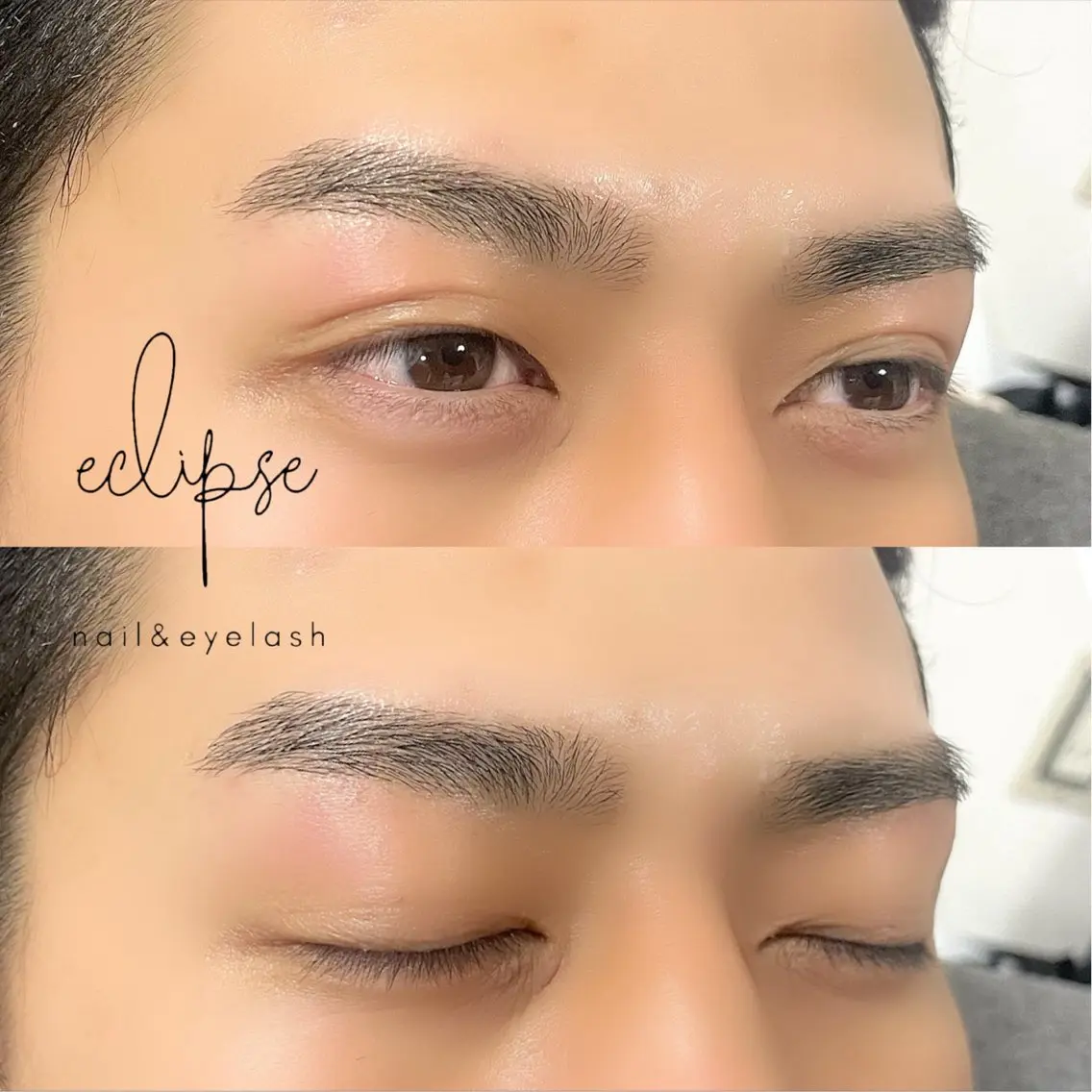 メンズ アイブロウ eclipse eyelashのマツエク・マツパデザイン