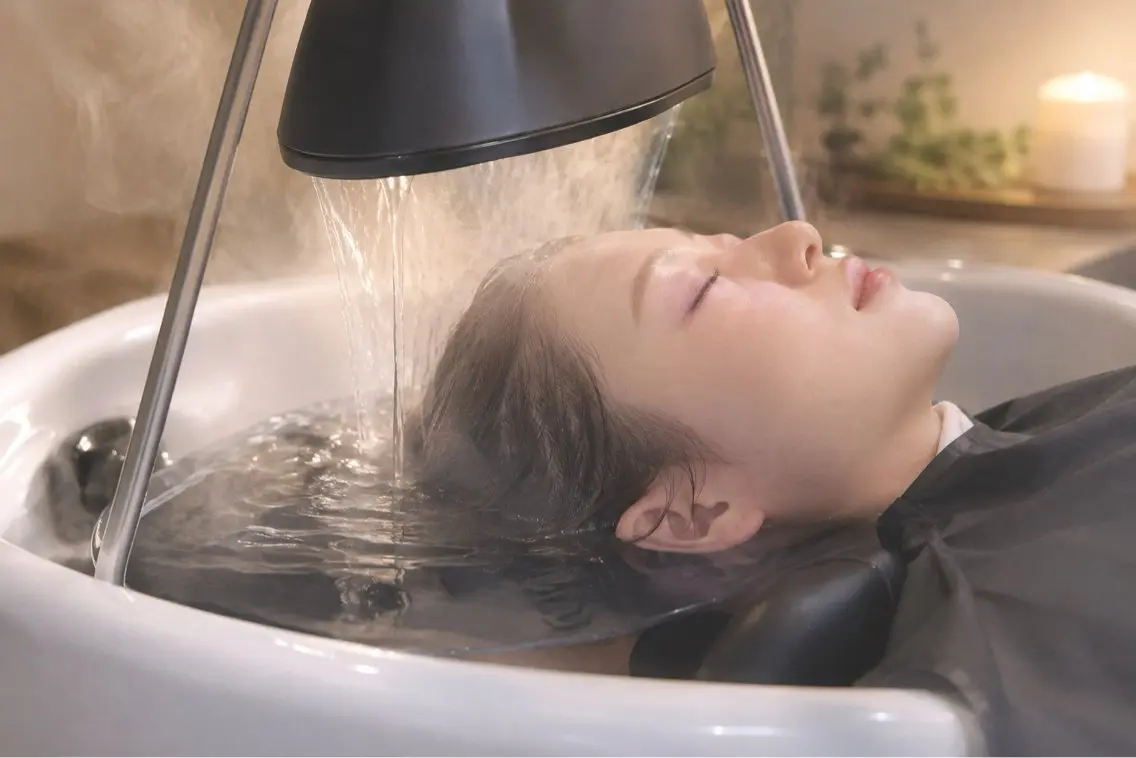 💆‍♀️頭髪ケア✨️当店オリジナルリラクヘッドバスの写真