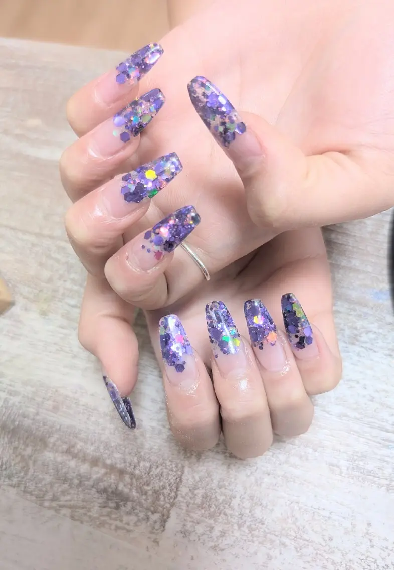 アクリルスカルプチュアラメグラデーションの写真