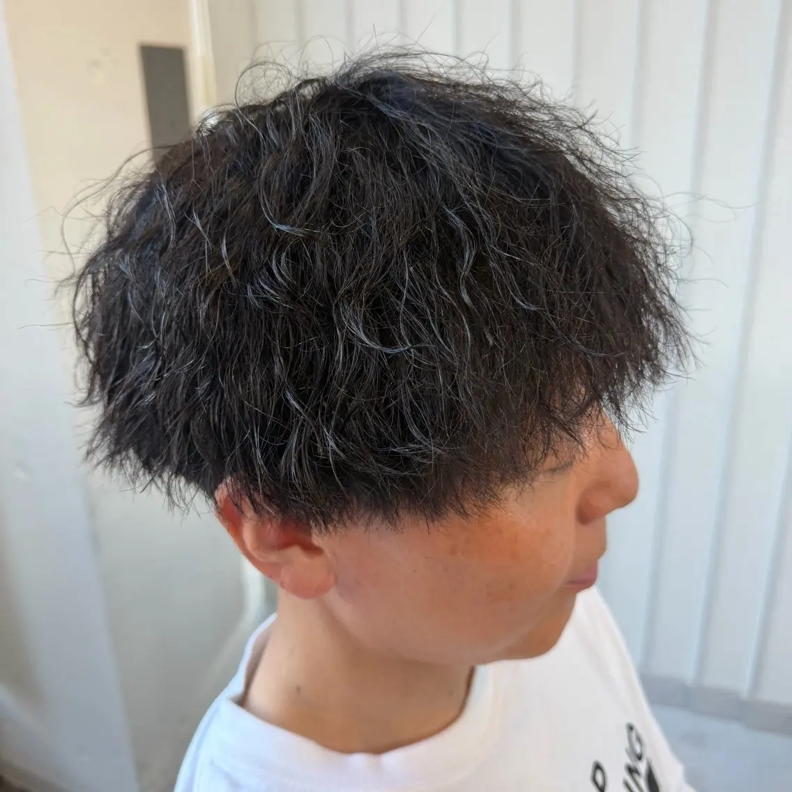 メンズ限定 カット+ツイストスパイラルパーマの写真