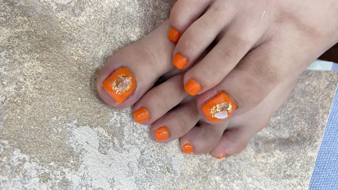 ネイル フットネイル nailsalon ∞ ﾐｶﾅﾙ ∞のネイルデザイン