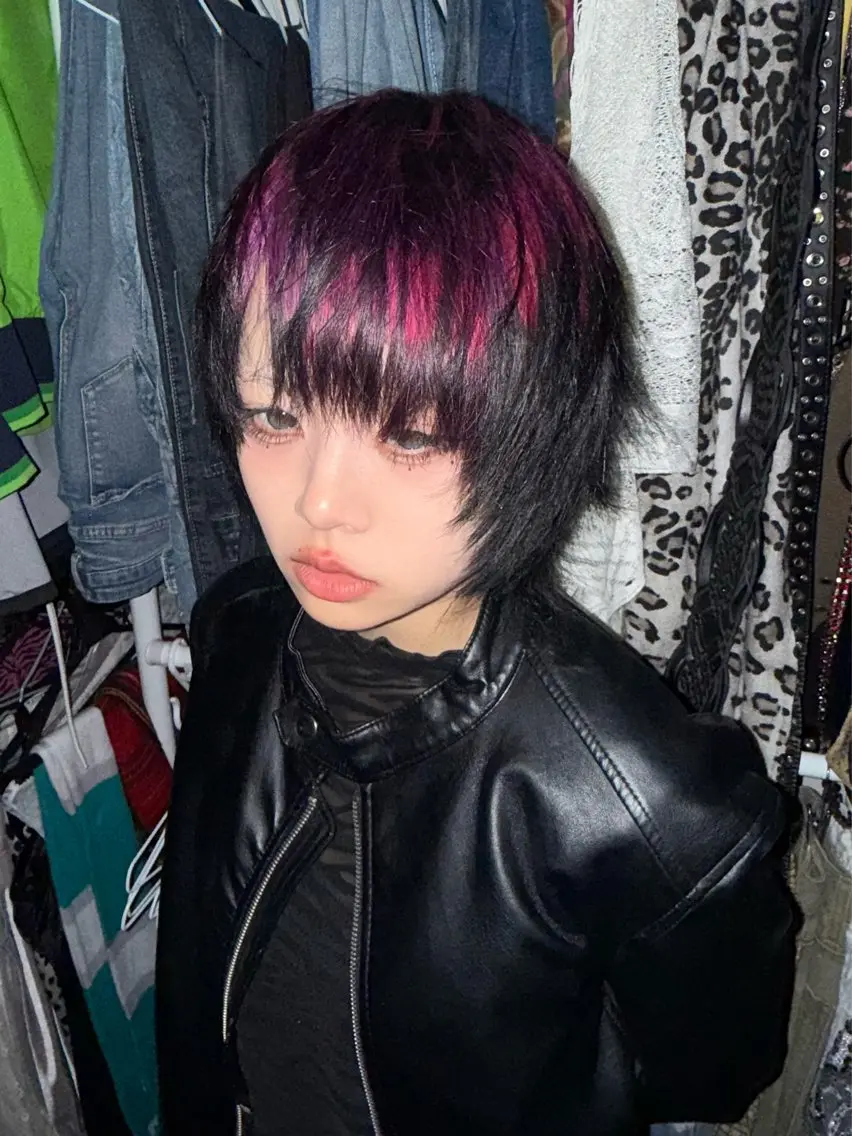 ショート カラー デザインカラー 似合わせカット ヘアカラー Kisei ケアブリーチ/カラーのヘアスタイル