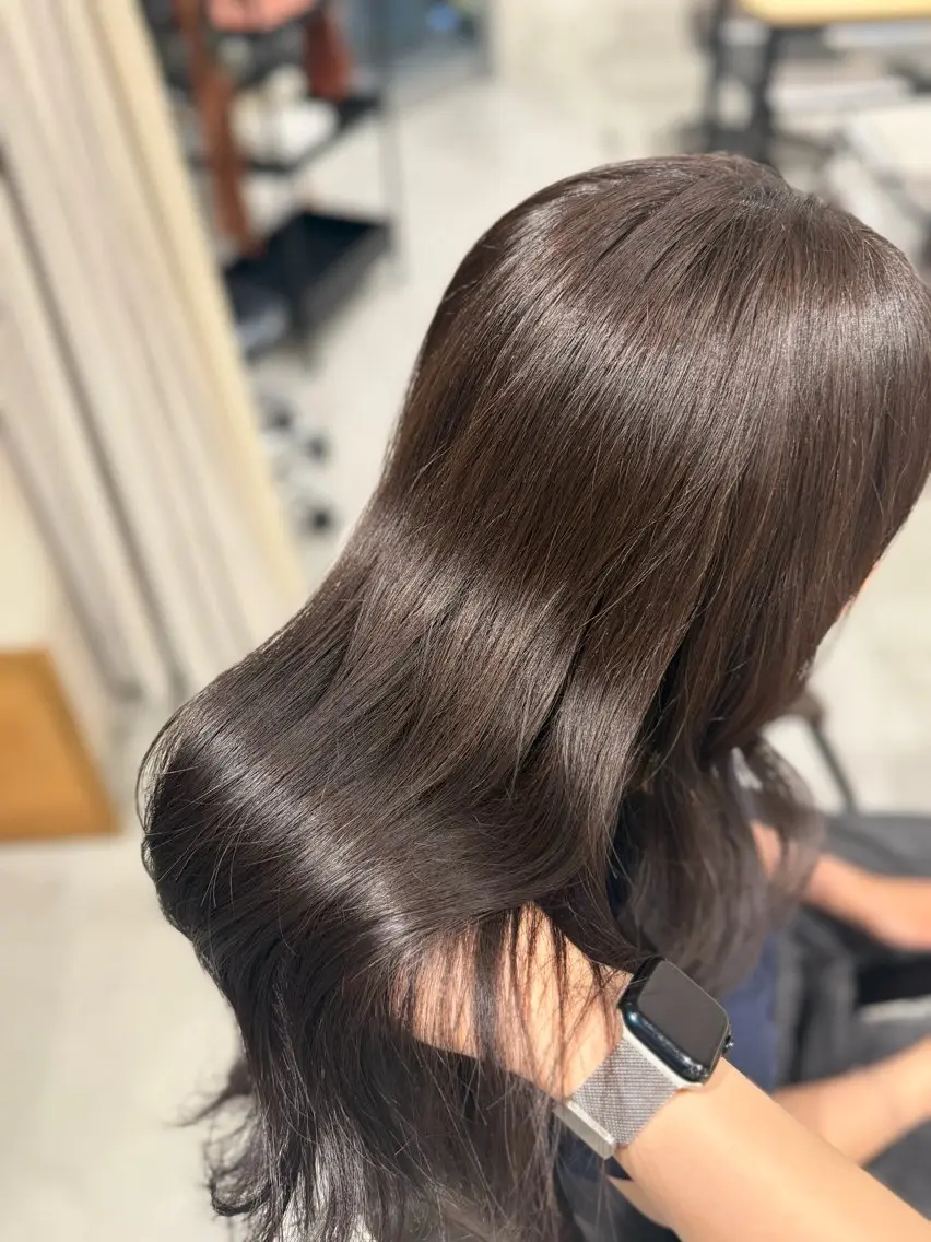 カラー rin Fier umedaのヘアスタイル
