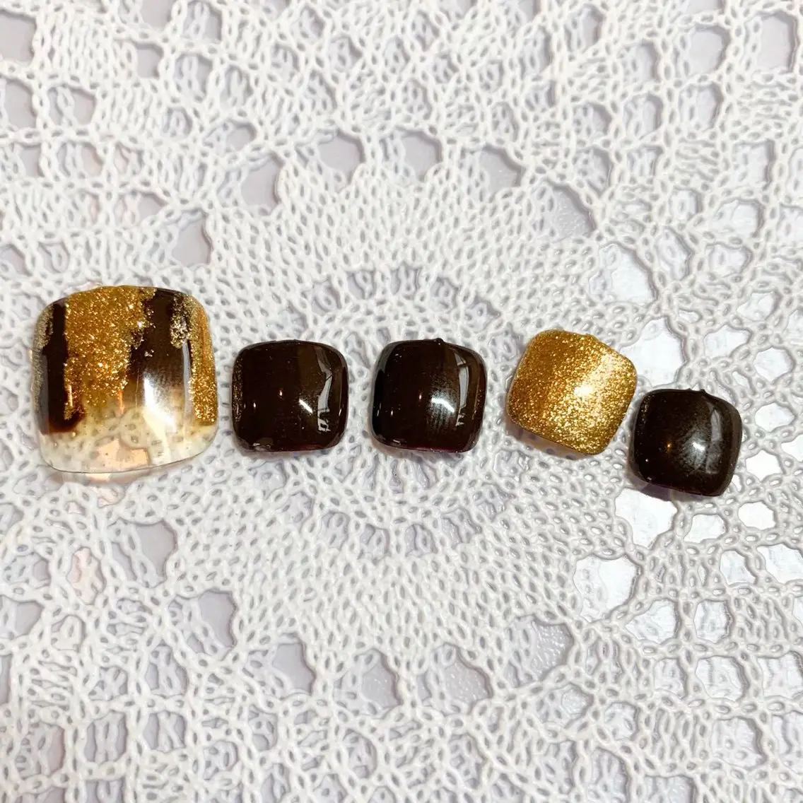 ネイル フットネイル TiaryNail 💎Kのネイルデザイン