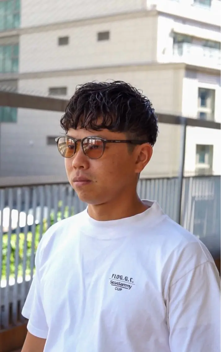パーマ メンズ メンズパーマ 大人スタイル 太田のヘアスタイル