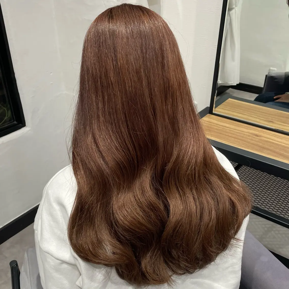 ロング カラー ヘアカラー rion🌛 /都島/透明感カラーのヘアスタイル