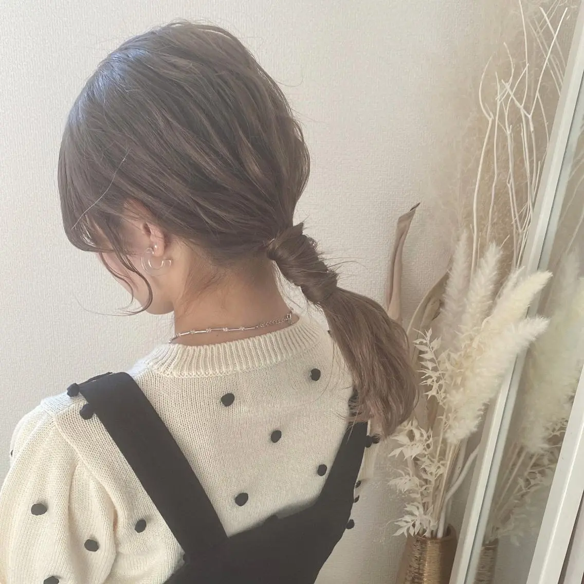 ミディアム ヘアアレンジ 岡山 愛のヘアスタイル