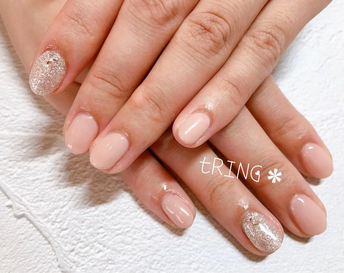 ネイル ハンドネイル tRING＊ しいの木台のネイルデザイン