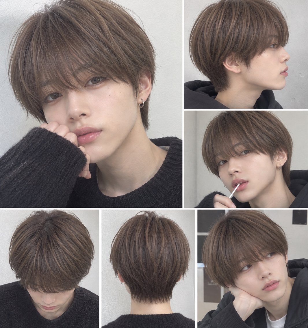 ショート メンズマッシュ指名 no.1⭐︎ゆいかのヘアスタイル