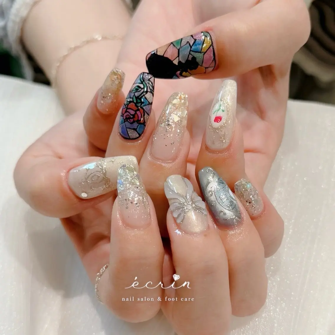 ネイル ecrinエクラン kana🌺のネイルデザイン