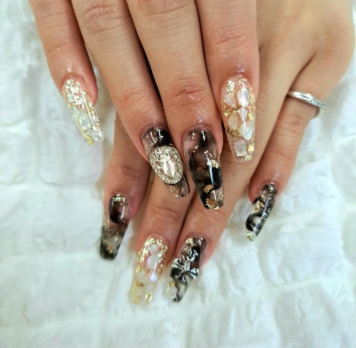 ネイル スカルプネイル Nail 🌱TSUBASAのネイルデザイン