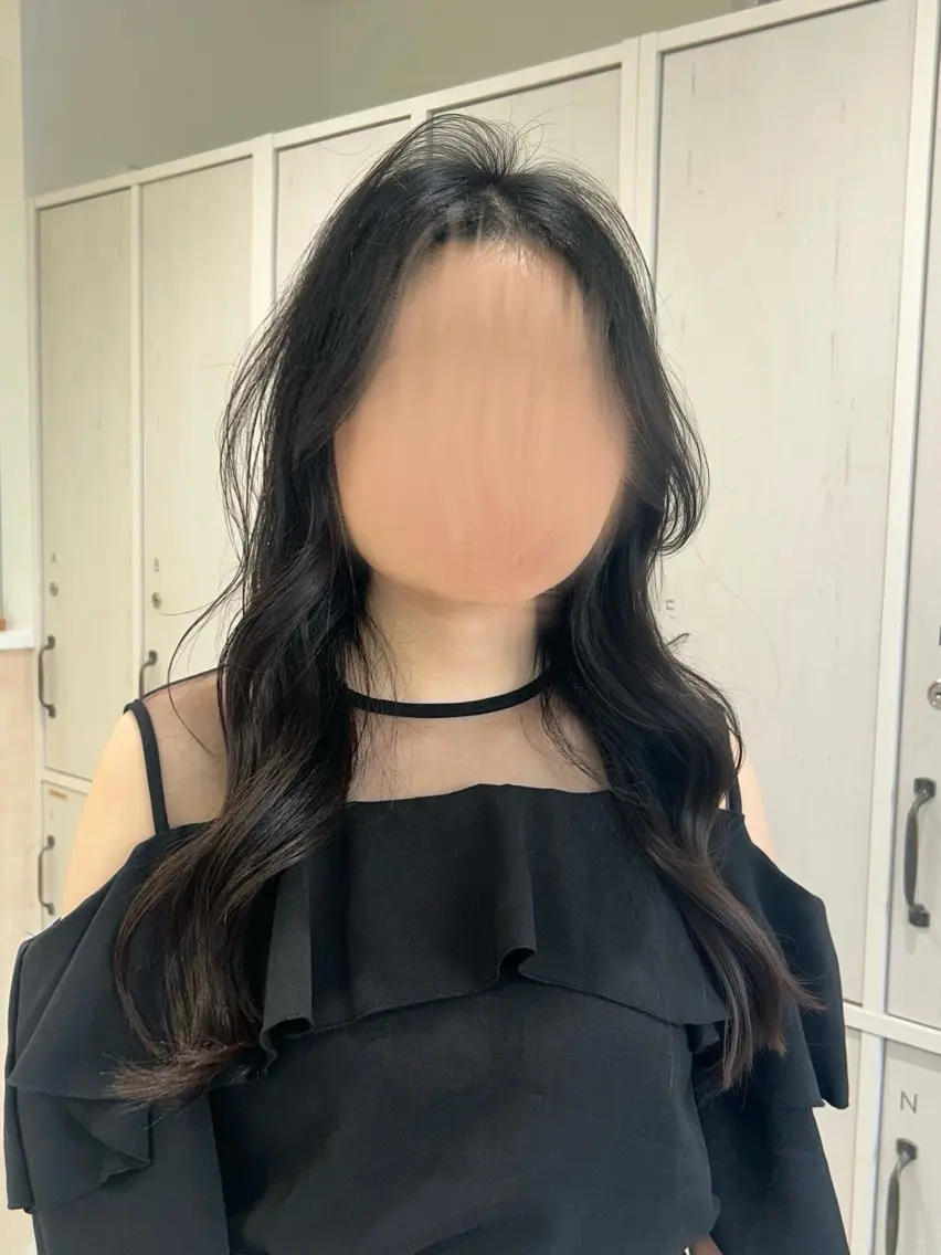 ロング ヘアアレンジ ヘアセット hana/海外風ヘア /レイヤーカット🪐のヘアスタイル