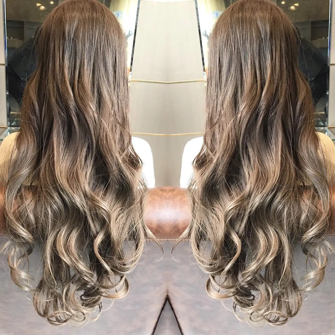 セミロング カラー パーマ ヘアアレンジ 外国人風カラー ヘアカラー 🫧代表/新宿駅近/ 限定価格🫧田辺貴裕のヘアスタイル