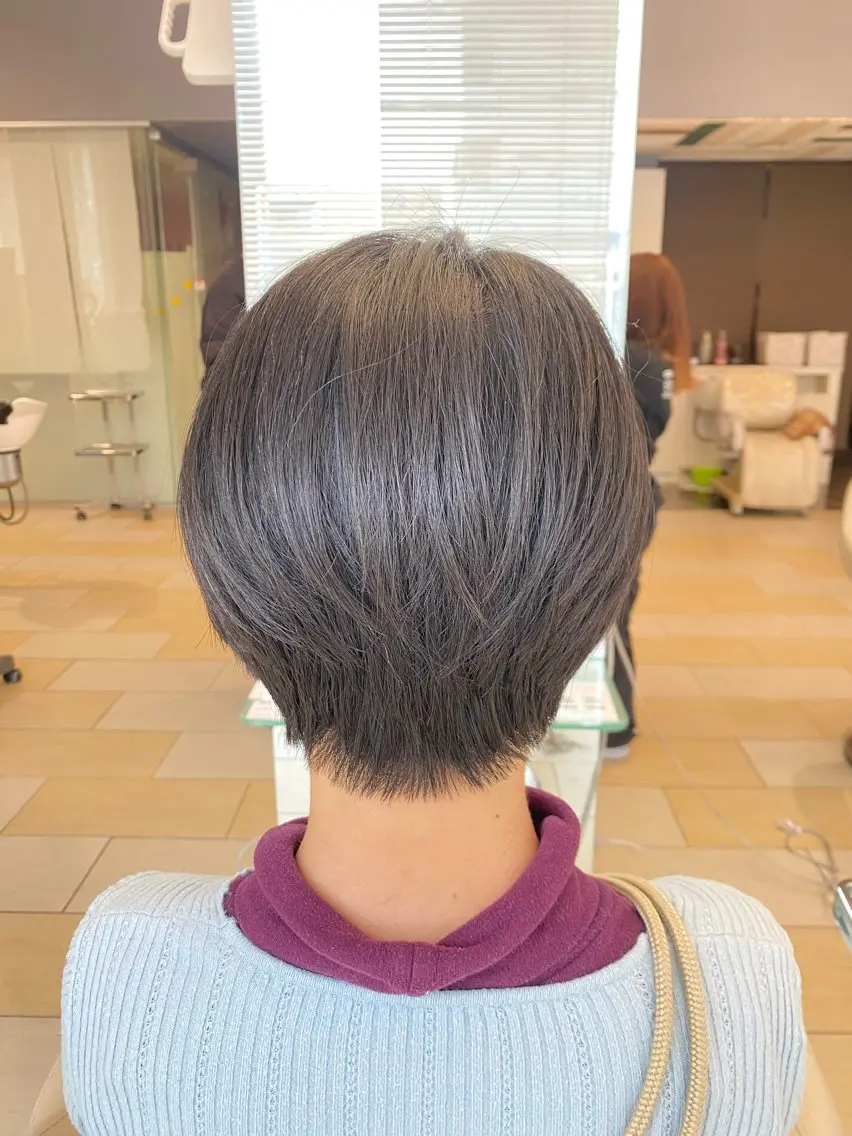 ショート ショートヘア 牧 ゆりか𓋈のヘアスタイル